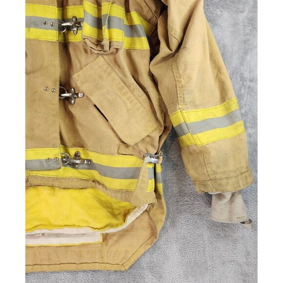 Morning Pride Firefighter Turn Out 44C 29/35L 34S Vintage Set with Boots Gloves - Picture 14 of 16